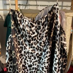 Animal Print Dress- size 9